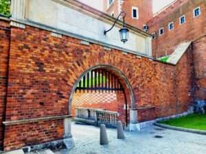 Wejście centralne na Wawel